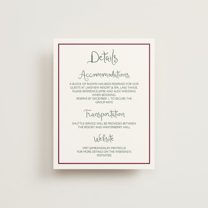 "Holidays ink doodles" - Direction Cards in Enchanted Holiday by Cass Loh - Front
