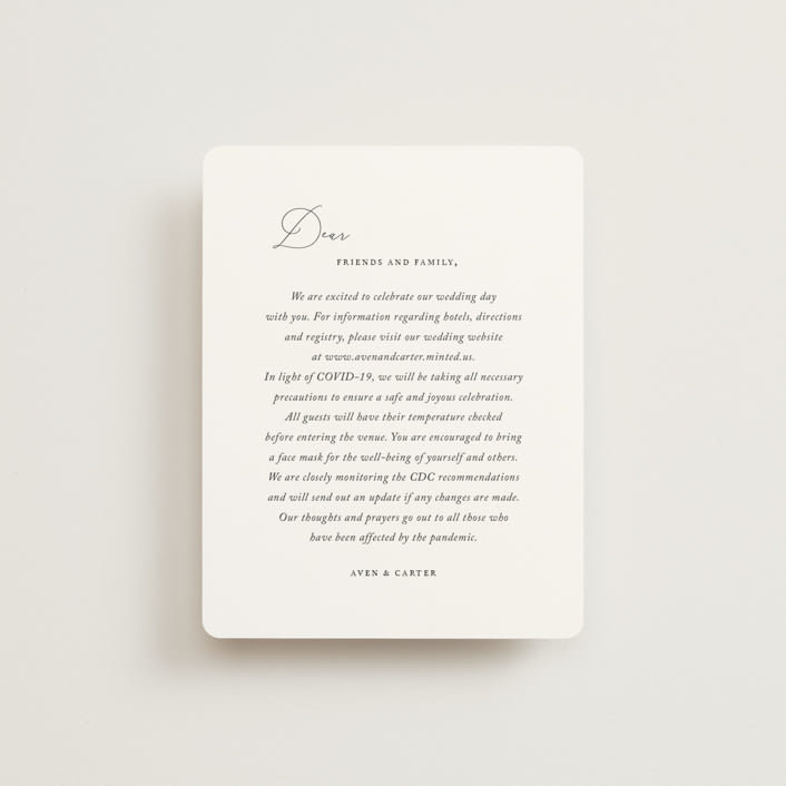 "Storybook" - Direction Cards in Ink by Jennifer Postorino - Front