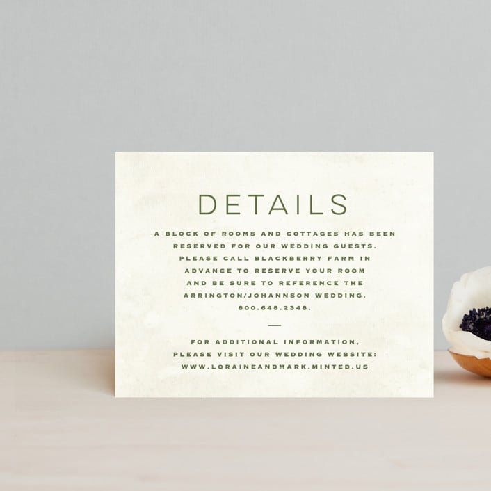"Postcard from the Desert" - Direction Cards in Sunset by Pink House Press - Front