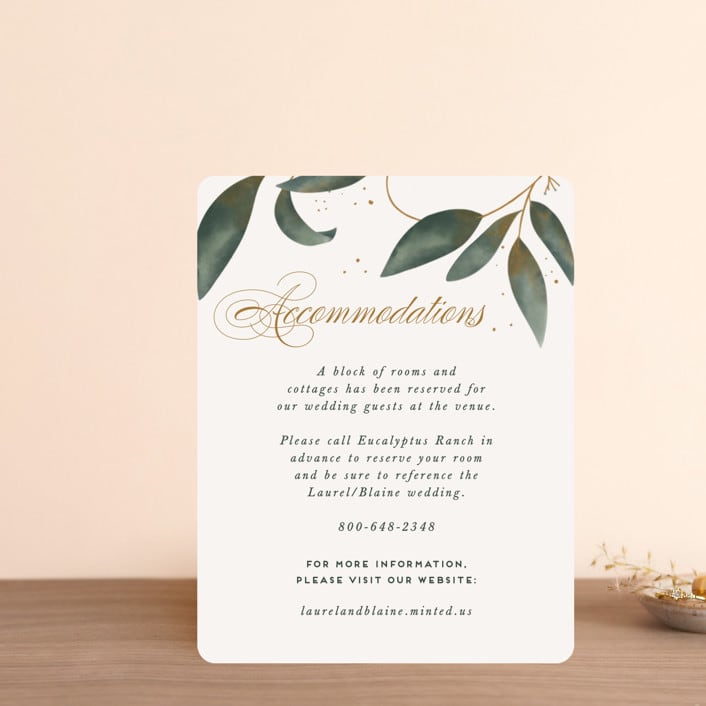 "Love Grows" - Direction Cards in Leaf by Leah Bisch - Front