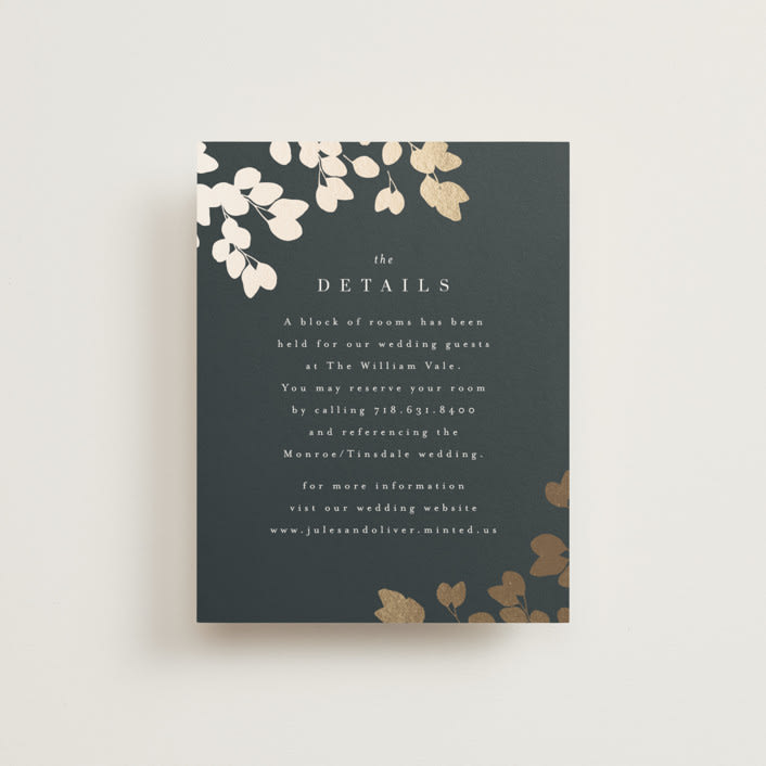 "Loire" - Direction Cards in Deep Sea by Kristie Kern - Front