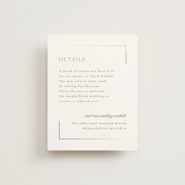 "The Gallery" - Direction Cards in Quartz by Kristie Kern - Front
