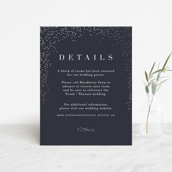 "Amazed" - Direction Cards in Obsidian by Design Lotus - Front