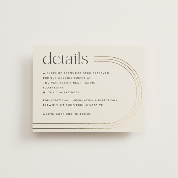 "Curves" - Direction Cards in Chiffon by Amy Payne - Front