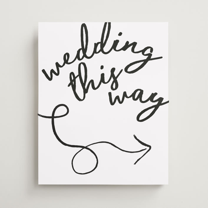"Marlowe" - Direction Signs in Tuxedo by Kelly Watkins - Front