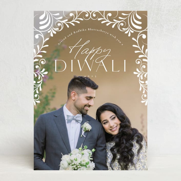 "Alpona" - Diwali Cards in Classic by letterfix - Front