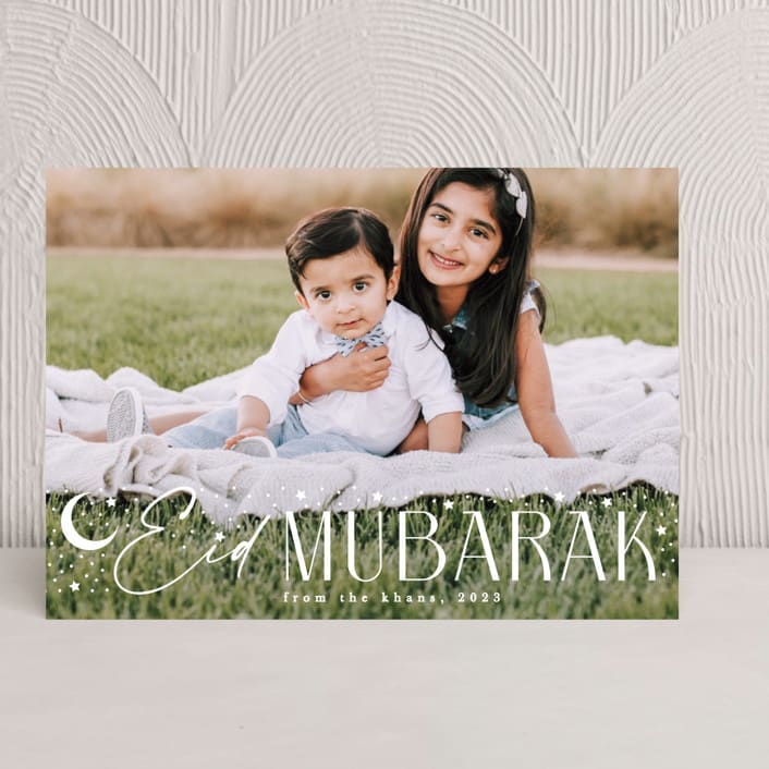 "Starry" - Eid Cards in Lily by Creo Study - Front