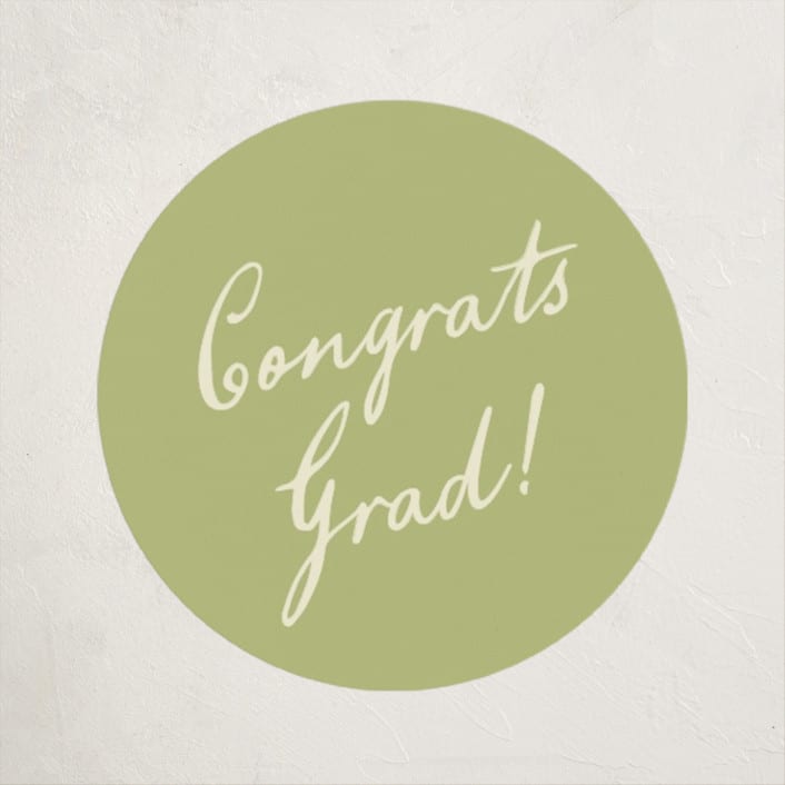 "Chunk" - Graduation Stickers in Funky by Pixel and Hank - Front