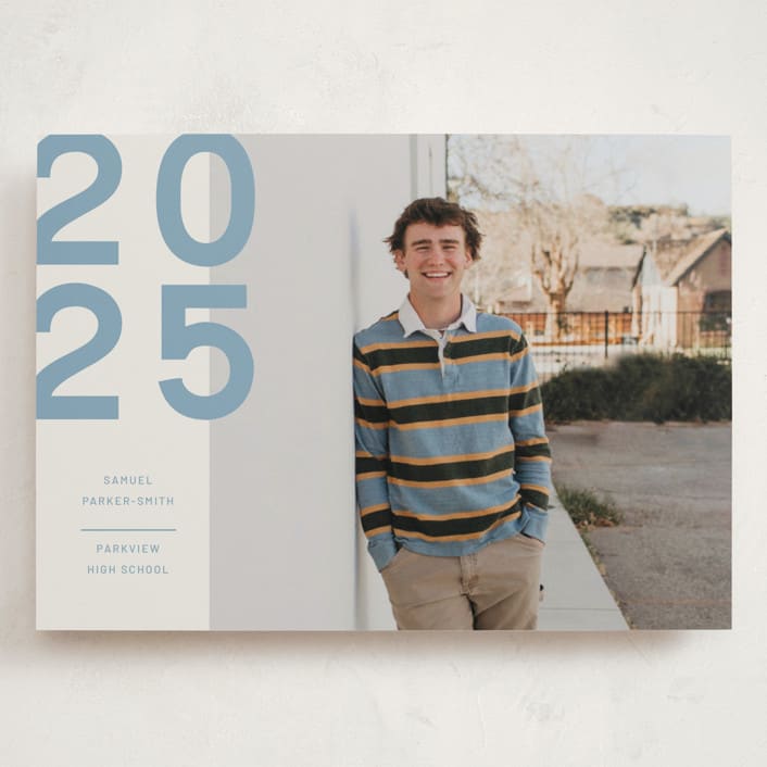 "Modern Year" - Graduation Announcements in Lake by Kelly Watkins - Front