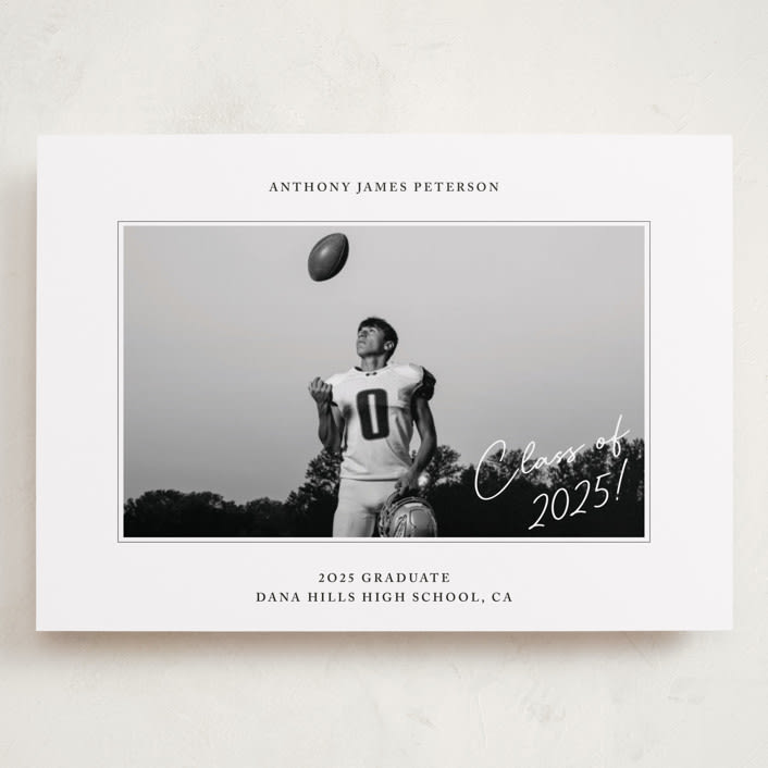 "Class of 2025!" - Graduation Announcements in Cloud by Maggie Daugherty - Front