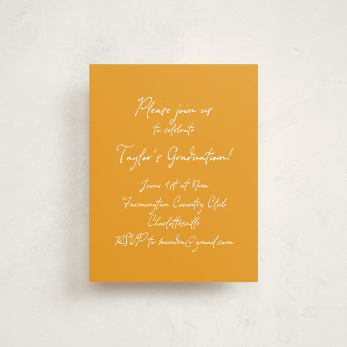 "wildflowers crest" - Graduation Insert Cards in Hoos by Cass Loh - Front