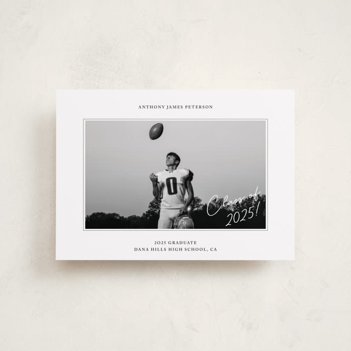 "Class of 2025!" - Graduation Announcements in Cloud by Maggie Daugherty - Front