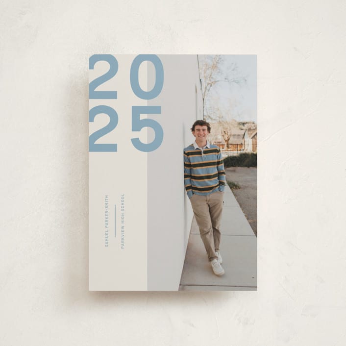 "Modern Year" - Graduation Announcements in Lake by Kelly Watkins - Front