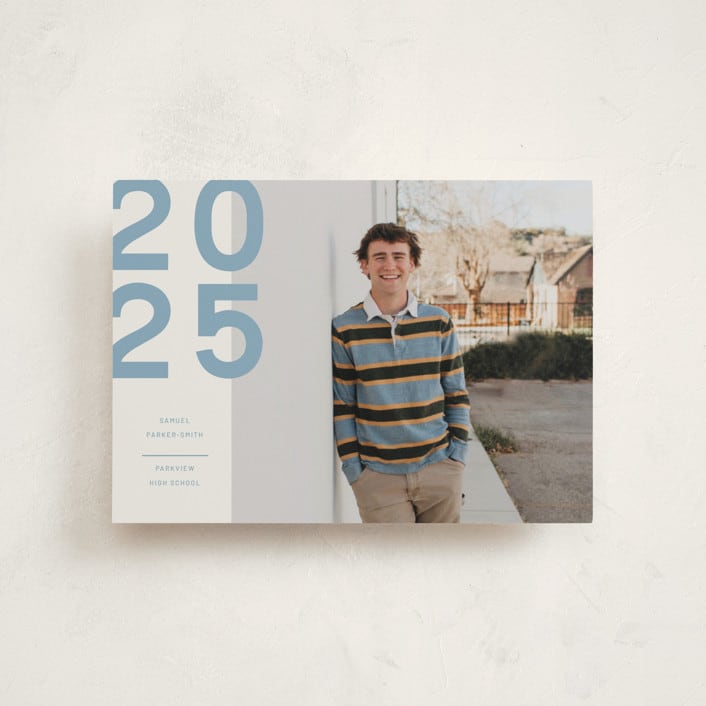 "Modern Year" - Graduation Announcements in Lake by Kelly Watkins - Front