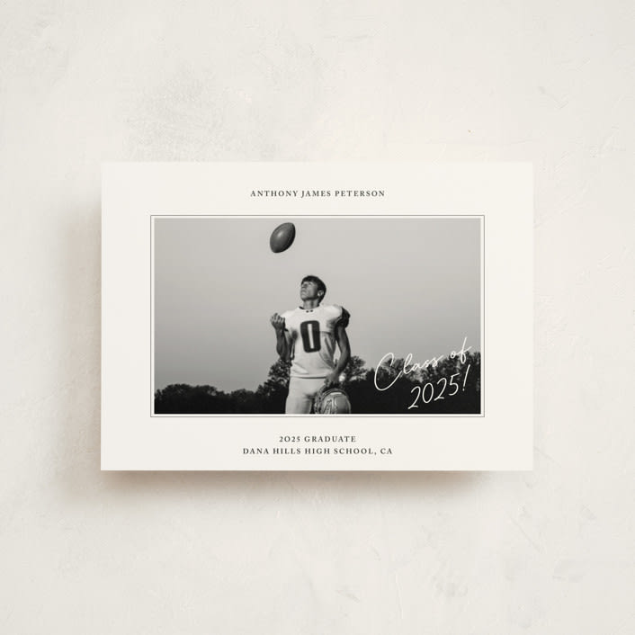"Class of 2025!" - Graduation Announcements in Cloud by Maggie Daugherty - Front
