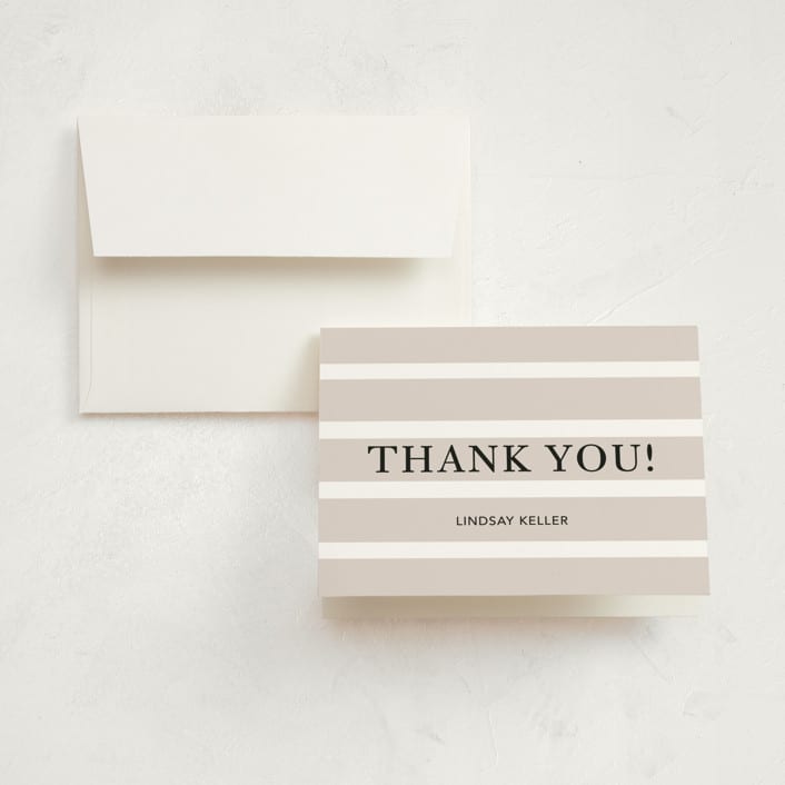 "Mastered It" - Graduation Thank You Cards in Snow by Stacie Stankos - Front