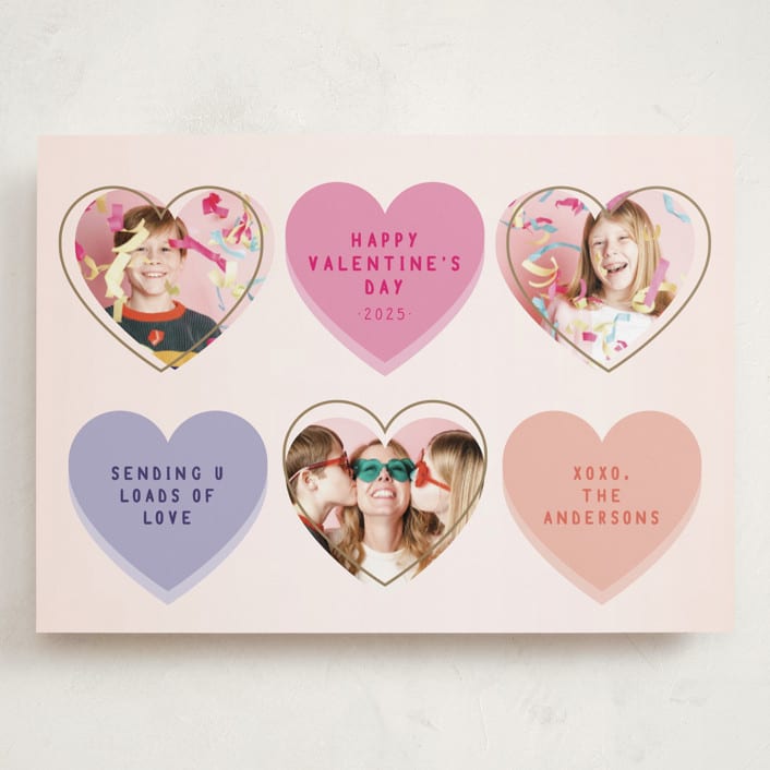 "Convo Trio" - Valentine's Day Cards in Creamsicle by Tiffany Taylor - Front