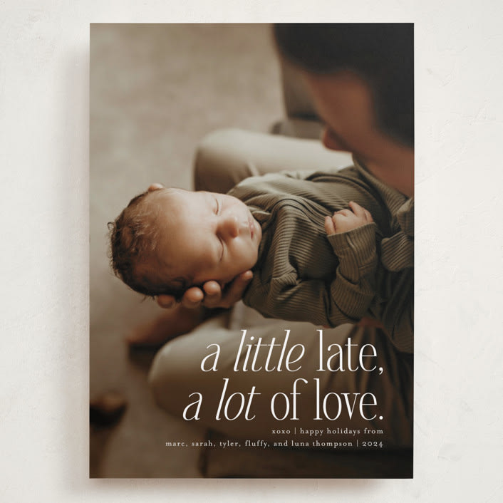 "A lot of love" - Valentine's Day Cards in Marshmallow by Heather Schertzer - Front