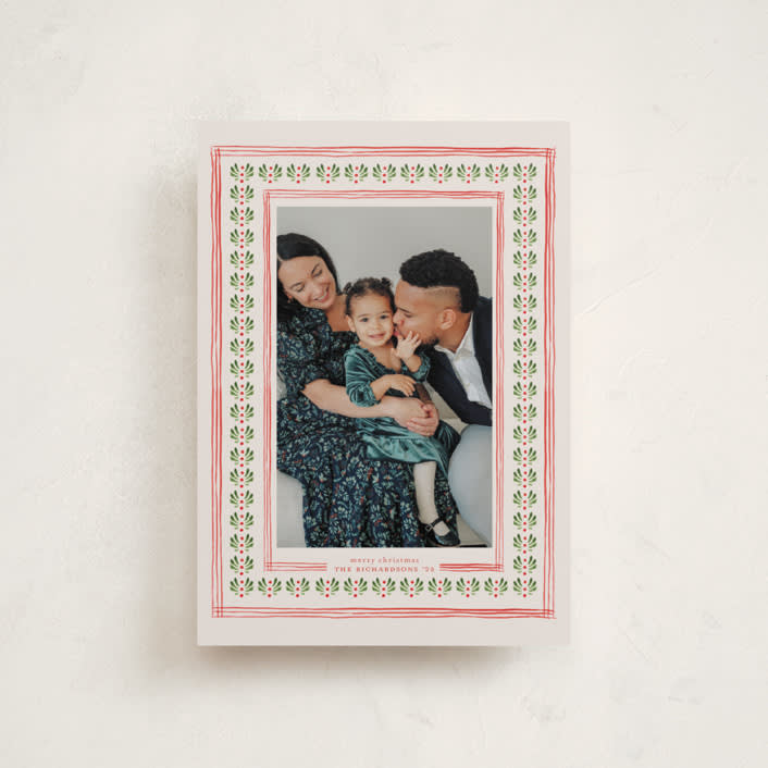 "Little Details" - Holiday Cards in Santa by Claudia Orengo - Front