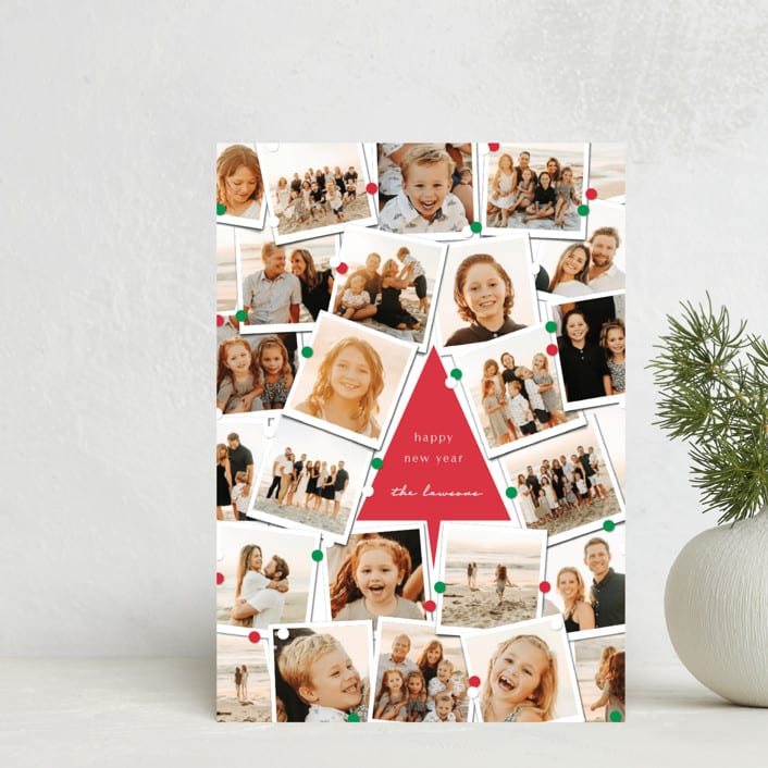 "Family Tree" - Holiday Cards in Merlot by fatfatin - Front
