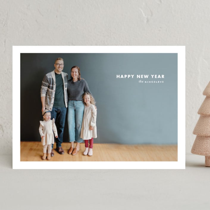 "mitarashi" - Holiday Cards in Ice by chocomocacino - Front