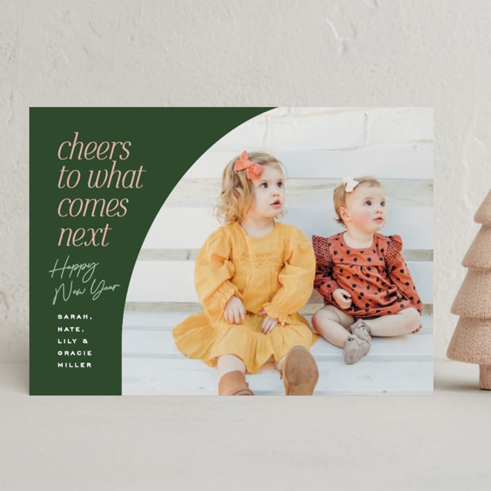 "Arch" - Holiday Cards in Forest by Owl and Toad - Front