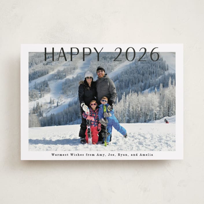 "Big Top" - Holiday Cards in Snow by Ani Somi - Front