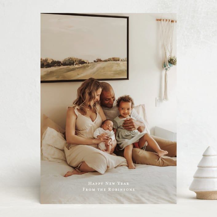 "Minima" - Holiday Cards in Snow by Ani Somi - Front