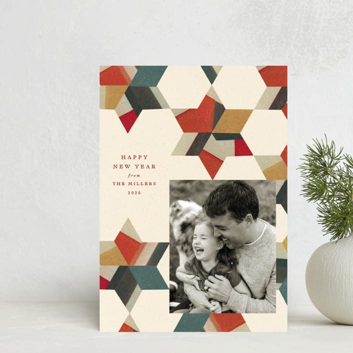 "paper craft" - Holiday Cards in Cinnamon by Sumak Studio - Front
