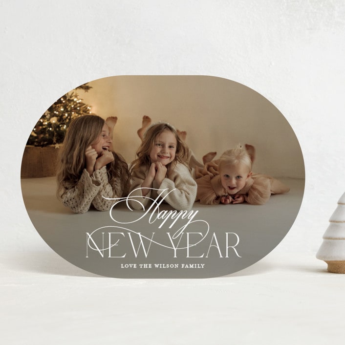 "Festive" - Holiday Cards in Snow by Benita Crandall - Front