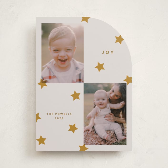 "DUO" - Holiday Cards in Star by Sumak Studio - Front