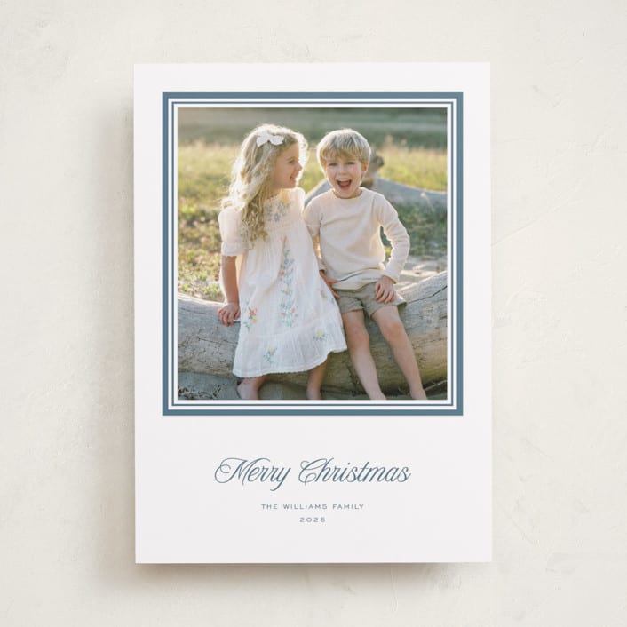 "Lauren" - Holiday Cards in Winterberry by Blustery August - Front