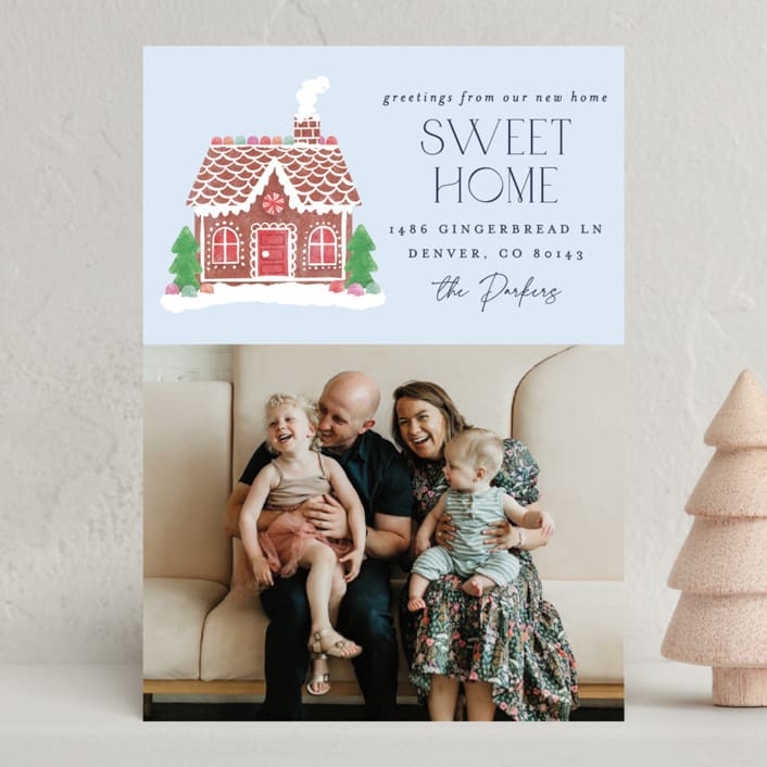 "Home Sweet Home" - Holiday Cards in Lollipop by Brooke Chandler - Front