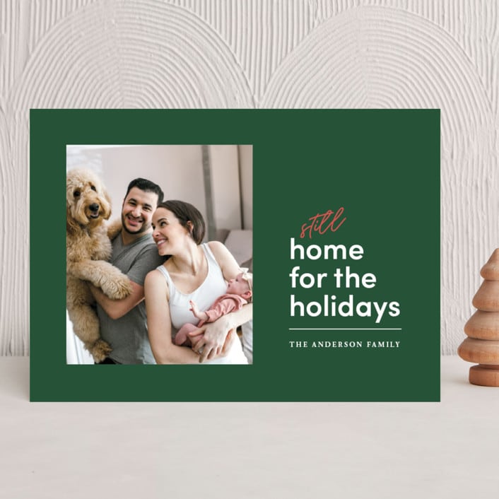 "still home again" - Holiday Cards in Pine by Denise Malacrea - Front