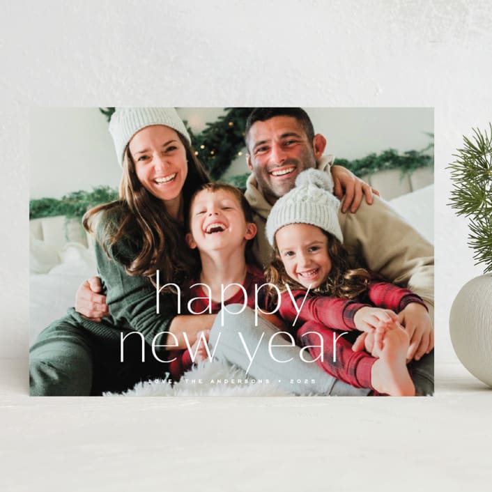 "Twinkle" - Holiday Cards in Snow by MC Designs - Front