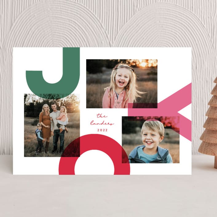 "color" - Holiday Cards in Pine by Lauren Chism - Front