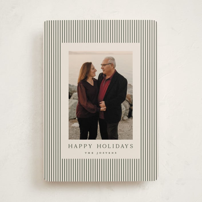 "The Prep" - Holiday Cards in Balsam by Kristie Kern - Front