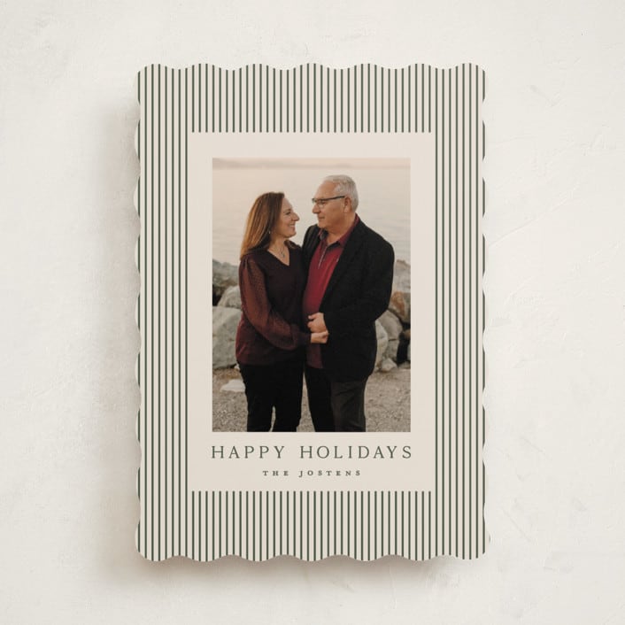 "The Prep" - Holiday Cards in Balsam by Kristie Kern - Front