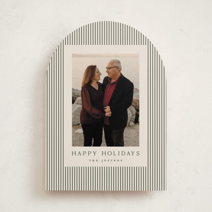 "The Prep" - Holiday Cards in Balsam by Kristie Kern - Front
