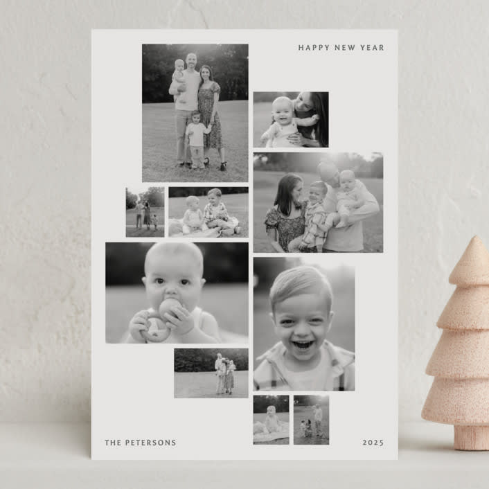 "great ten" - Holiday Cards in Mist by Sumak Studio - Front