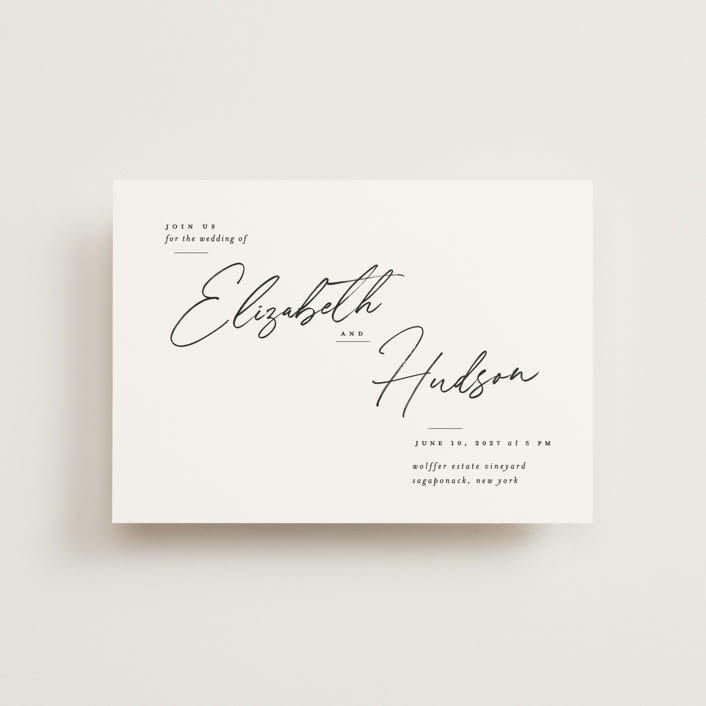 "Macaron" - Wedding Invitations in Snow by Nicoletta Savod - Front