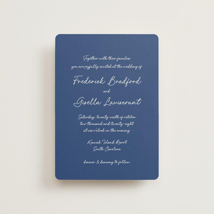 "strazzate" - Wedding Invitations in Santorini by chocomocacino - Front