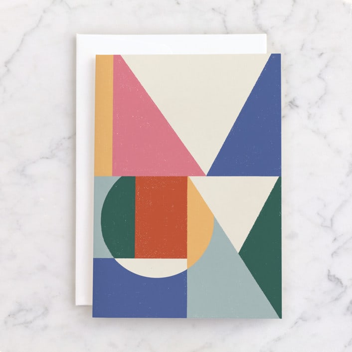 "Mom, my piece of art" - Single Greeting Cards in Multi by Pati Cascino - Front