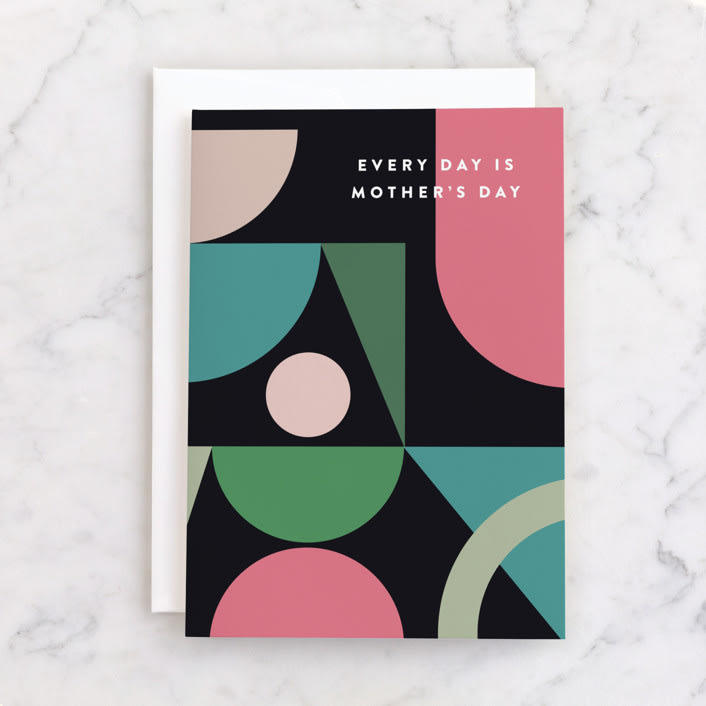 "Every Day" - Single Greeting Cards in Colorful by Maria Alou - Front