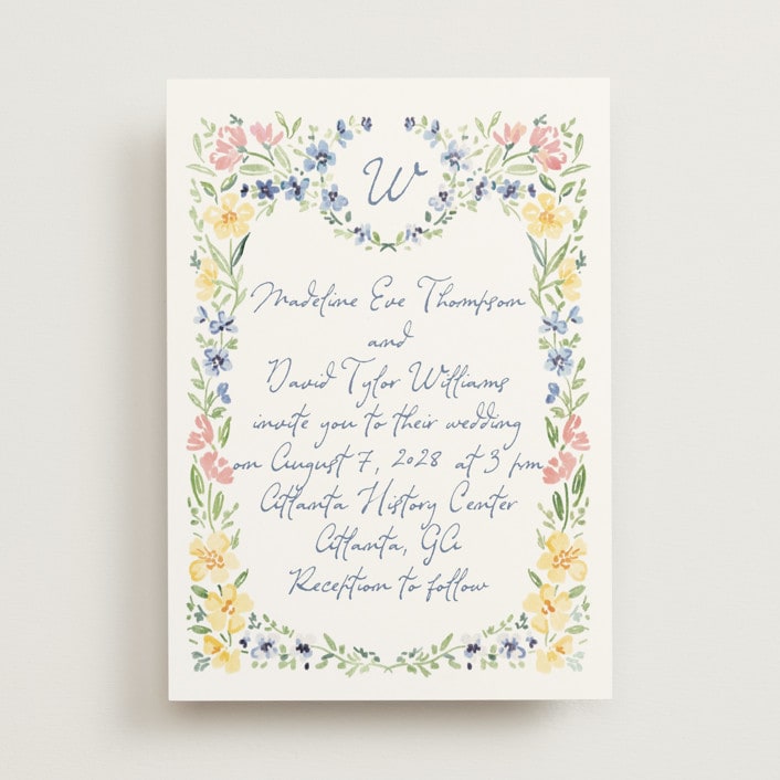 "Meadow Whisper" - Wedding Invitations in Meadow by Petra Kern - Front