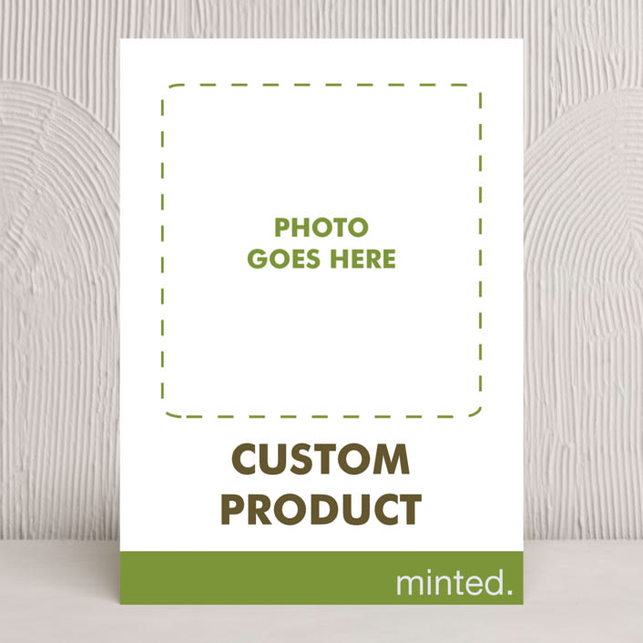 "FOIL Portrait Custom" - Kwanzaa Cards in Charcoal by Minted - Front