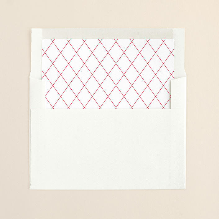 "Classic" - Slip-In Envelope Liners in Cranberry by Stacey Meacham - Liner in envelope