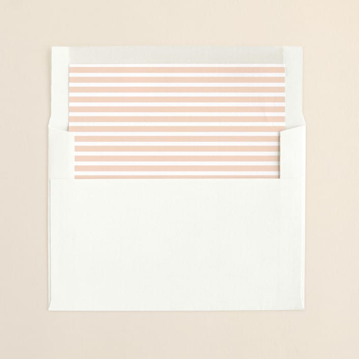 "Classically Scripted Christmas" - Slip-In Envelope Liners in Rosy Cheeks by Alethea and Ruth - Liner in envelope