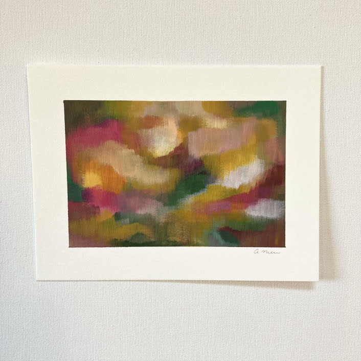 "Untitled 13" - Original Painting in copper by Amy Mullen