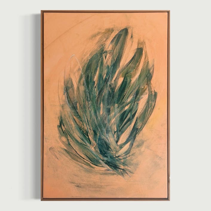"How Sweet the Sound" - Original Painting in multicolor by Stacy Kron